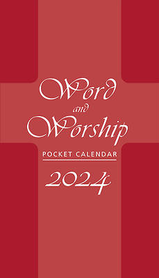 Picture of Word and Worship Pocket Calendar 2024 (T)
