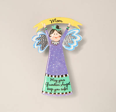 Picture of Mom Guardian Angel Visor Clip