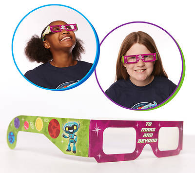 Picture of Vacation Bible School (VBS) To Mars and Beyond Galaxy Glasses (Pkg of 6)