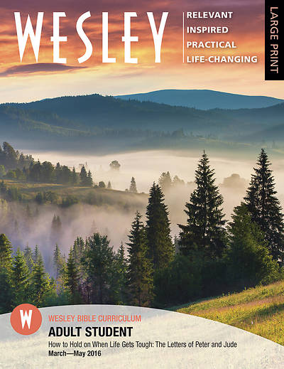 Picture of Wesley Adult Bible Student Large Print Spring 2016