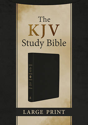 Picture of The KJV Study Bible, Large Print [Black Genuine Leather]