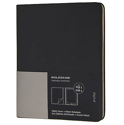 Picture of Moleskine iPad 3 & 4 Cover, Slim, Black (7x9)