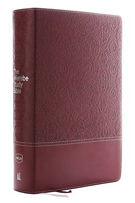 Picture of Nkjv, Wiersbe Study Bible, Leathersoft, Burgundy, Comfort Print