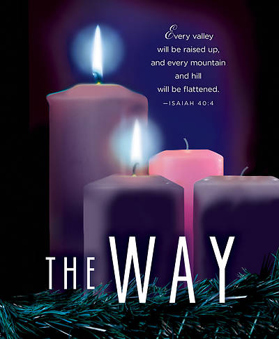 Picture of The Way Advent Candle Sunday 2 Bulletin, Large (Pkg of 50)
