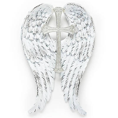 Picture of Wings And Cross Wall Cross 10.2"