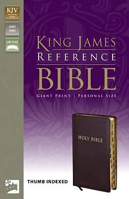Picture of Giant Print Reference Bible-KJV-Personal Size