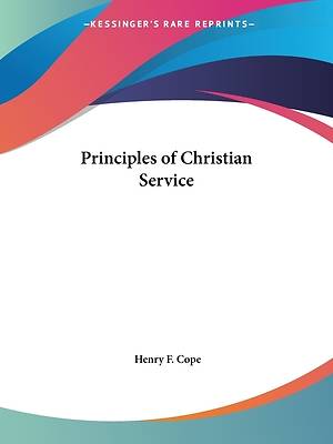 Picture of Principles of Christian Service