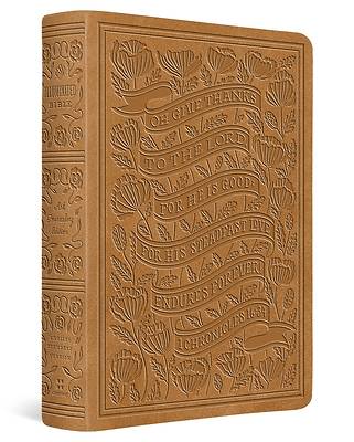 Picture of ESV Illuminated(tm) Bible, Art Journaling Edition (Trutone, Nubuck Caramel, 1 Chronicles 16