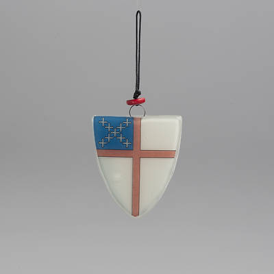 Picture of Episcopal Glass Shield - Small