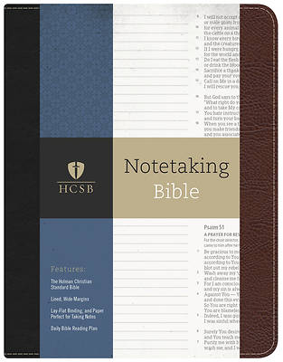 Picture of HCSB Notetaking Bible