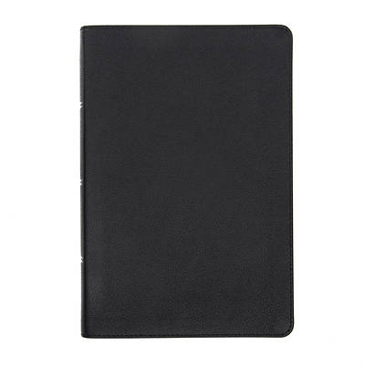 Picture of NASB Giant Print Reference Bible, Black Genuine Leather, Indexed
