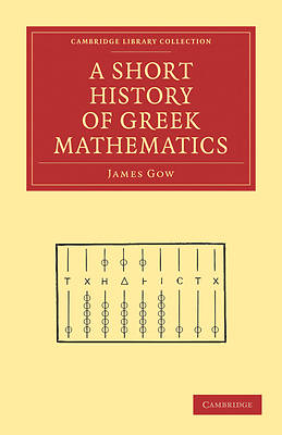 Picture of A Short History of Greek Mathematics