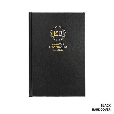 Picture of Legacy Standard Bible, Single Column Text Only Edition - Black Hardcover