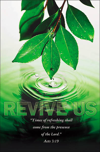 Picture of Revive Us Regular Size Bulletins (Package of 100)