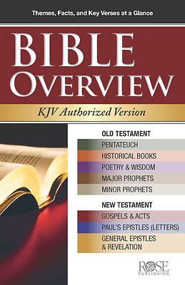 Picture of Bible Overview Pamphlet: KJV