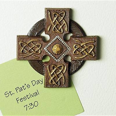 Picture of Irish Celtic Cross Magnet