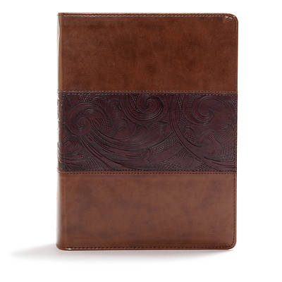Picture of CSB Study Bible, Mahogany Leathertouch