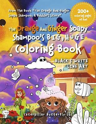 Picture of The Orange and Ginger Soapy Shampoo's Big, Huge Coloring Book