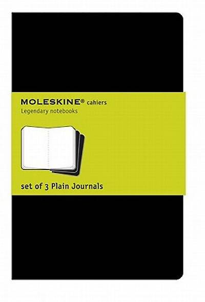 Picture of Journals Moleskine Cahiers Plain Set of 3