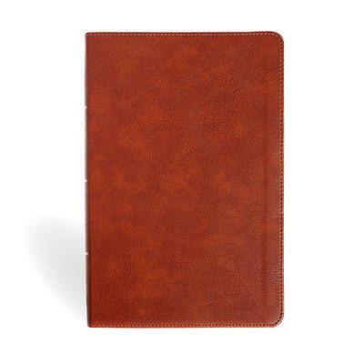 NASB Personal Size Giant Print Bible, Burnt Sienna Leathertouch, Indexed