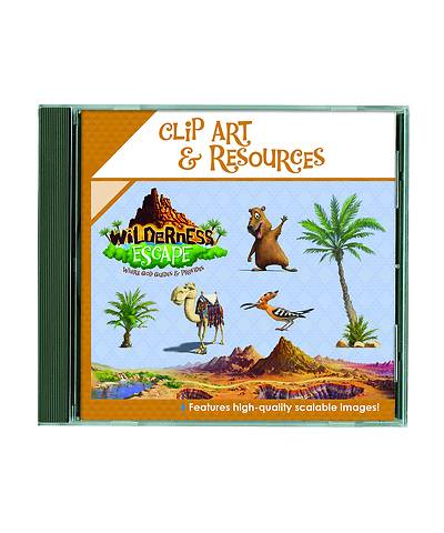Picture of Vacation Bible School (VBS) 2020 Wilderness Escape Clip Art & Resources CD