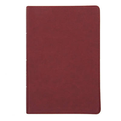 Picture of NASB Giant Print Reference Bible, Burgundy Leathertouch