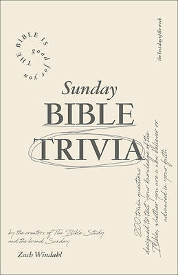 Picture of Sunday Bible Trivia
