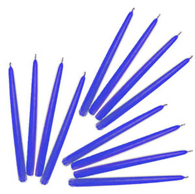 Picture of Emkay Blue All Occasion Taper Candles - 12" x 7/8"