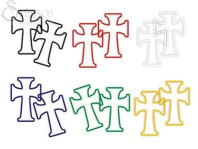 Picture of Plan of Salvation Crosses Faith Bands Package of 12