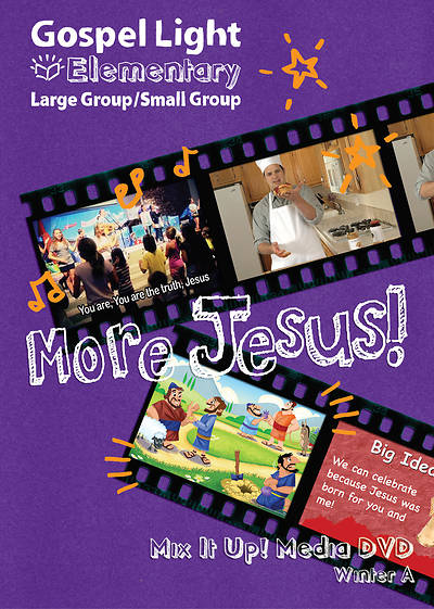 Picture of Gospel Light Large/Small Group Grades 1-4 Mix it Up DVD Year A Winter