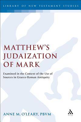 Picture of Matthew's Judaization of Mark