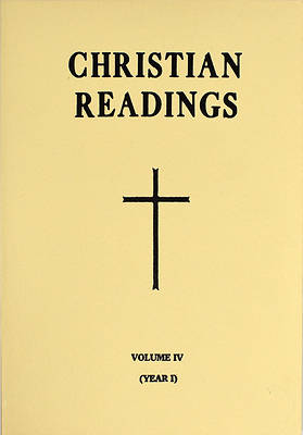 Picture of Christian Readings (Vol. IV/Year I)