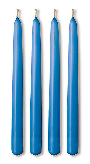 Picture of Advent Candle 10" X 7/8" Blue (Set of 4)