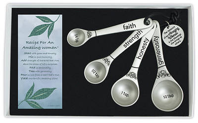 Picture of Amazing Woman Measuring Spoon Set w/ Card