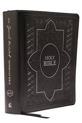 Picture of KJV, Journal the Word Reference Bible, Imitation Leather, Black, Red Letter Edition, Comfort Print