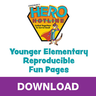 Picture of Vacation Bible School (VBS) Hero Hotline Younger Elem Reproducible Fun Pages (Grades Preschool - 2nd) Download