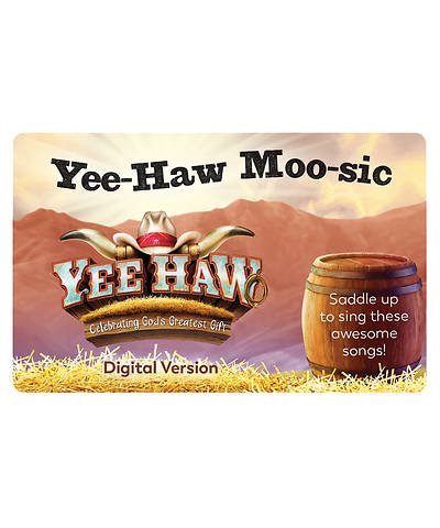 Picture of Vacation Bible School (VBS) 2019 Yee-Haw Moo-sic Download Card