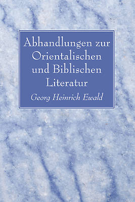 Picture of Abhandlungen Zur Orientalischen Und Biblischen Literatur