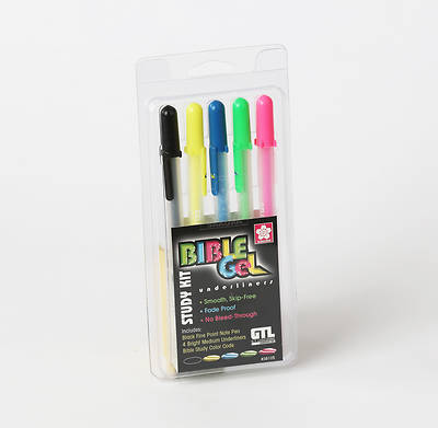 Picture of Bible Gel Underliners Set of 5 Colors