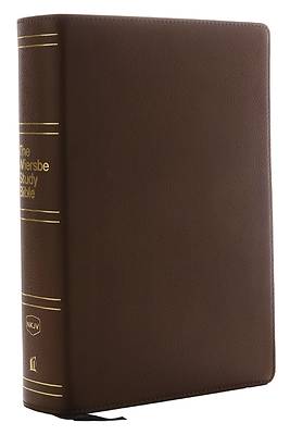 Picture of Nkjv, Wiersbe Study Bible, Genuine Leather, Brown, Comfort Print