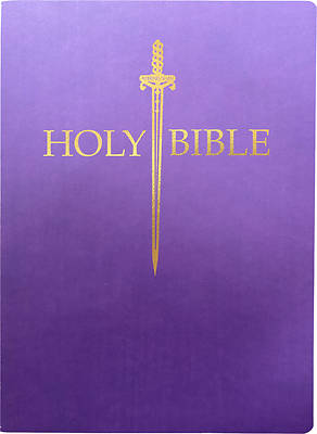 Picture of KJV Sword Bible, Large Print, Royal Purple Ultrasoft