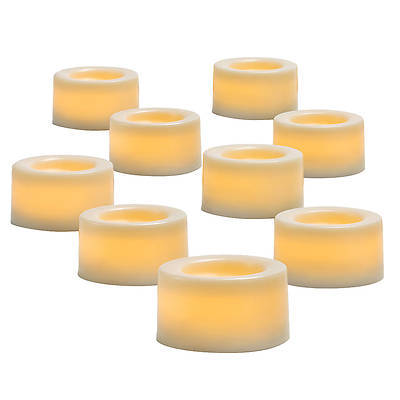 Picture of Flameless Wax-Finish Mini Votive Candles (Pack of 9)