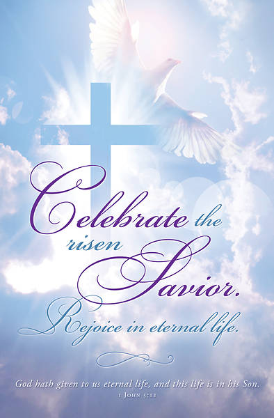 Picture of Celebrate the Risen Savior Easter Regular Size Bulletin