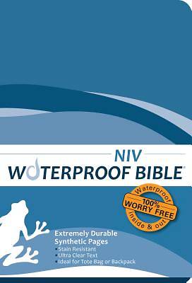 Picture of Waterproof Bible - NIV - Blue Wave