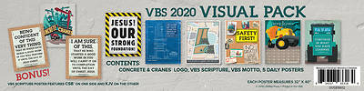 Picture of Vacation Bible School (VBS) 2020 Concrete and Cranes Visual Pack Pkg 8