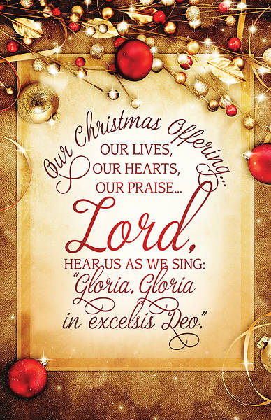 Picture of Our Christmas Offering Lord Christmas Bulletin Legal   (Pkg of 100)