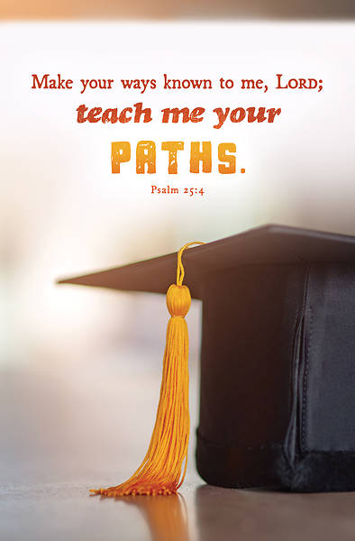 Picture of Teach Me Your Paths Graduation Bulletin (Package of 100)