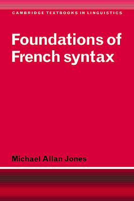Picture of Foundations of French Syntax