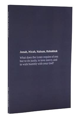 Picture of NKJV Bible Journal - Jonah, Micah, Nahum, Habakkuk