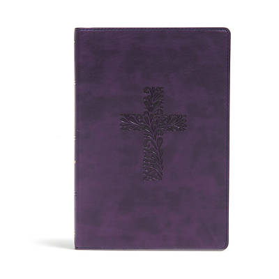 Picture of KJV Rainbow Study Bible, Purple Leathertouch